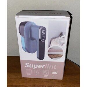 New Fabric Shaver, Lint Shaver with LED Display & Big Trash Box, Recharge